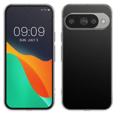 Produktbild von kwmobile Hülle kompatibel mit Google Pixel 10 - Silikon Handyhülle transparent - Handy Case in Transparent