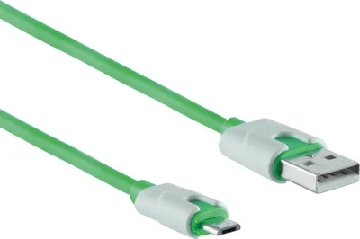 Immagine prodotto di shiverpeaks BS14-50003 Cavo USB 0,3 m USB 2.0 USB A Micro-USB B Verde (BS14-50003)
