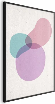 Produktbild von Posterpapier Poster - Color Blend 40x60 cm Abstrakt a-A-0383-ao-a