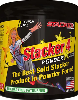 Produktbild von Stacker2 Stacker 4 Powder (50 serv) Lemon Lime - Diät & Gewichtsmanagement - Fatburner