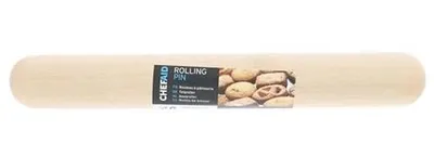 Produktbild von Famanu Holz-Teigroller 28,5 cm - Ideal für Backarbeiten und Teig