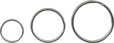 Zdjęcie produktu dla ALCO Schlüsselring 1925-10 25mm Metall silber 10 St./Pack.