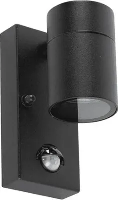 Image de HOFTRONIC - Applique murale LED 4W 345lm 2700K IP44 Noir détecteur