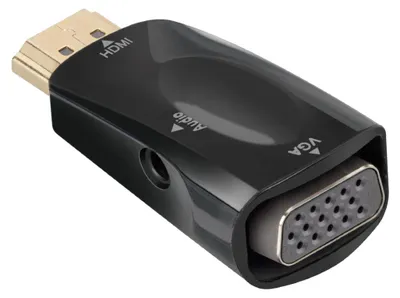 Image de EKON Adaptateur HDMI mâle vers VGA femelle avec Jack 3,5 mm