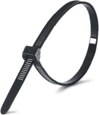 Produktbild von Plastikbänder 160/2,5 mm Schwarz 100 Stück