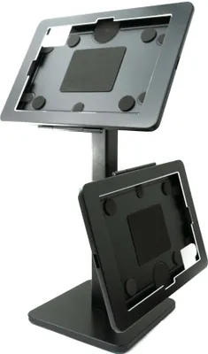 Produktbild von SYSTEM-S Tischständer Dual 360° drehbar 180° neigbar Halterung abschließbar für iPad 10 Pro 4 3 2 1 Air 5 4