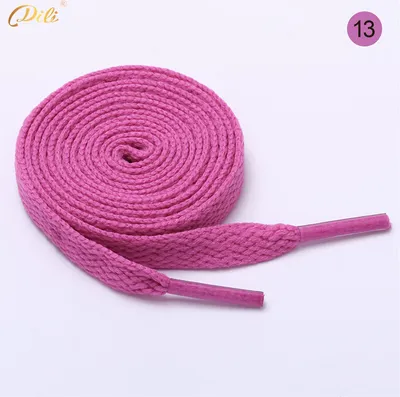 Produktbild von Schnürsenkel flach 120 cm 13# pink 8 mm breit