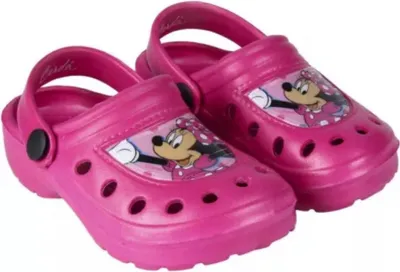 Produktbild von Disney Minnie Maus Kinder Mädchen Clogs Badeschuhe – Pink / 28/29