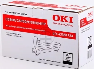 Zdjęcie produktu dla OKI 43381724 Bęben światłoczuły czarny -B