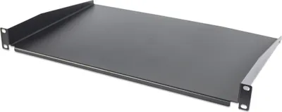 Produktbild von INTELLINET 19" Fachboden 300mm Frontmont. n. perforiert sw