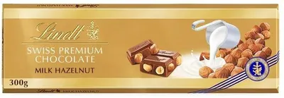 Productafbeelding van Lindt & Sprüngli Alpenmelk Chocolade met Noten, 300g