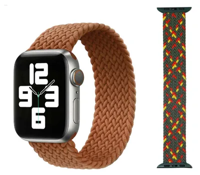 Produktbild von Für Apple Watch Series 10 42mm / 9 8 7 41 / 6 SE 5 4 40 / 3 2 1 38mm Uhr Nylon Armband Ersatz