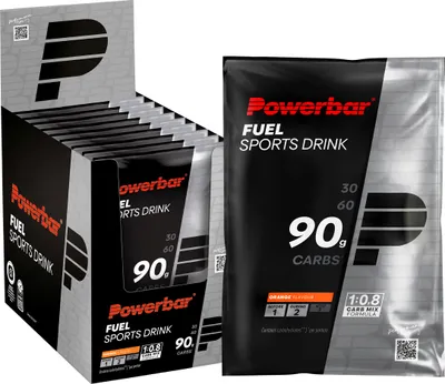 Produktbild von POWERBAR Kohlenhydratgetränk Fuel 90 Orange High Carb Sports Drink 10 x 94 g