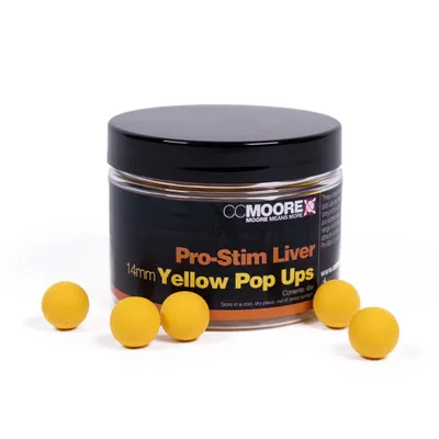 Immagine prodotto di CCMoore Pro-Stim Liver Yellow Pop Ups 14 mm