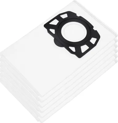 Produktbild von 6 Stück Staubsaugerbeutel für Kärcher WD4,WD5,WD6 Vliesfilterbeutel KFI 487,Staubbeutel für Kärcher MV 4, MV 5, MV 6,WD5P,WD6P Filtertüten Fleece Filter Bags 2.863-006.0 Nass Trockensauger Beutel