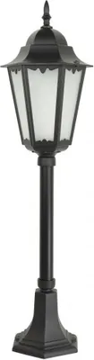 Produktbild von Garten-Stehleuchte 85x23 cm 1xE27 schwarz IP43 SU-MA Retro K 5002/3/H