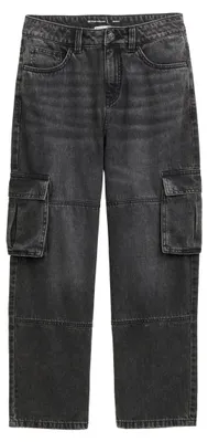 Produktbild von Tom Tailor 1047315_134, Jeans, Männlich, Kind, Dunkles Grau, Kleidungsknopf, Reißverschluss, Baumwolle