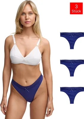 Produktbild von Tazzio Damen String 3er-Pack F927 (Navy, L)