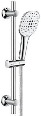 Productafbeelding van Douchestang - Doucheslang - Handdouche - Chroom - 70 cm - Roestvrij staal