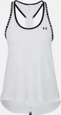 Obrázek produktu pro Under Armour Knockout, Tílko, Dospělý, Ženy, Černá, Bílá, Jednobarevný, S