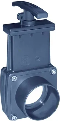 Produktbild von Zugschieber 110 x 110 Klebemuffe beidseitig