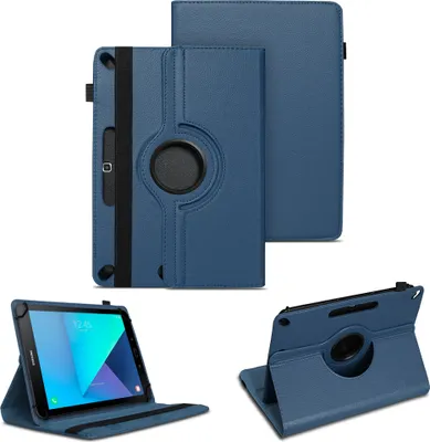 Produktbild von Tablet Schutzhülle Samsung Galaxy Tab A6 10.1 Tasche Hülle Case Cover DrehbarFarben:Blau