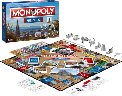 Produktbild von Monopoly - Freiburg Brettspiel Gesellschaftsspiel
