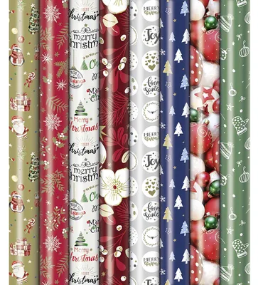 Produktbild von ZOEWIE Weihnachtspapier "Classic" 50 Stück Verkaufseinheit 94253 4058653101083