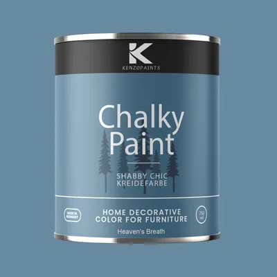Produktbild von Kenzopaints Chalky Paint Kreidefarbe Möbelfarbe Möbellack 1Kg / 750ml - Heaven`s Breath