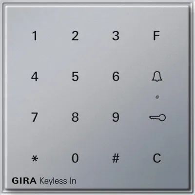 Produktbild von GIRA 260565 - Aluminium - IP44