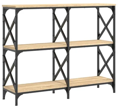 Obrázek produktu pro vidaXL Konzolový stolek Sonoma dub 100x28x80,5 cm výrobek z odvozeného dřeva