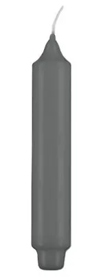 Produktbild von Stabkerzen mit Zapfenfuß Grau 300 x Ø 30 mm, 24 Stück