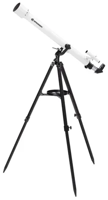 Produktbild von Bresser Optics CLASSIC 60/900 AZ, Schwarz, Weiß, Aluminium, Metall, 900 mm, 2,35 kg, 6 cm