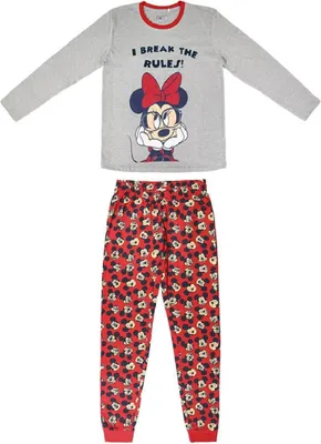 Obrázek produktu pro Disney Minnie Mouse noční pyžamo 100% bavlněné pyžamo pro děti od 3 let