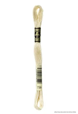 Produktbild von DMC Stickgarn Mouline Special 117MC -739, 6-fädig, 8m