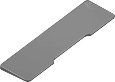 Zdjęcie produktu dla Podkładka pod nadgarstki Nuphy Mono Air75 V2, akrylowa, czarna, 75%