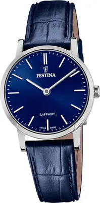 Immagine prodotto di Orologio Festina da donna cinturino in pelle blu D2UF20013/3