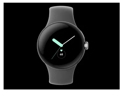 Produktbild von Google Pixel Watch - 41 mm - Silber poliert