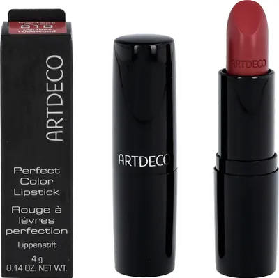 Produktbild von ARTDECO 13.818, TRIISODECYL TRIMELLITATE, HYDROGENATED POLYISOBUTENE, POLYETHYLENE, SYNTHETIC WAX, DIISOSTEARYL..., Nach der Verwendung eines Lippenstiftes, den Lippenstift direkt oder mit einem Pinsel auftragen.