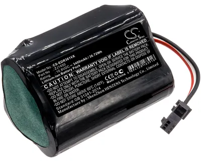 Immagine prodotto di TECHTEK Batteria compatibile con [Ecovacs] D36A, D36B, D36C, D36E, DA60, DA611, DB35, Deebot Slim 1, Deebot Slim 10, Deebot Slim 2, TCR360 sostituisc