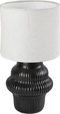 Produktbild von Rabalux 74058 Tischlampen Glimo schwarz Keramik E14