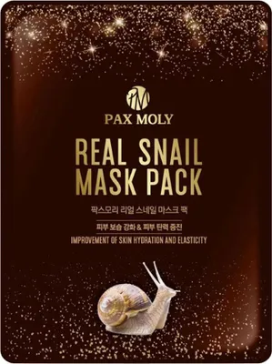 Zdjęcie produktu dla Maseczka W Płacie Do Twarzy Pax Moly Real Snail