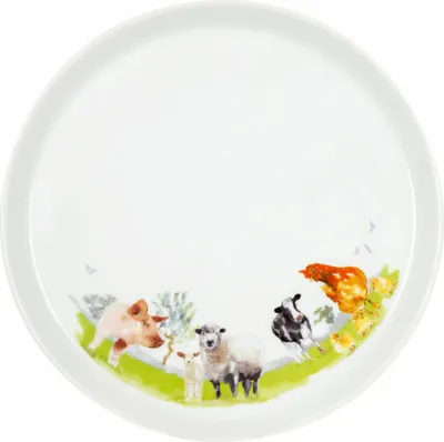 Immagine prodotto di Könitz Teller Coup Farm Animals, Essteller, Speiseteller, Porzellan, Bunt, 20 cm, 11 4 20A 2696