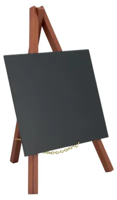 Image de Mini tableau noir, lot de 3, acajou