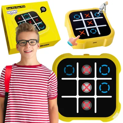 Obrázok produktu pre Elektronická logická vzdelávacia hra 4 v 1 WOOPIE Tic-tac-toe