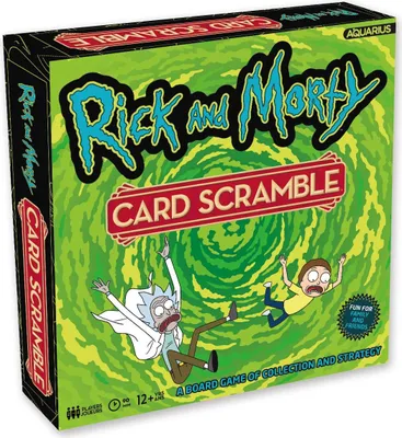 Immagine prodotto di Gra Planszowa Rick i Morty: Scramble Karty (Wersja Angielska)