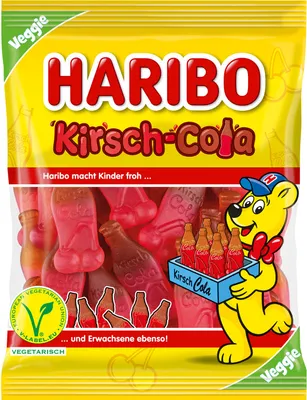 Immagine prodotto di Bottiglie Haribo Kirsch Cola al gusto di Kirsch Cola 175g