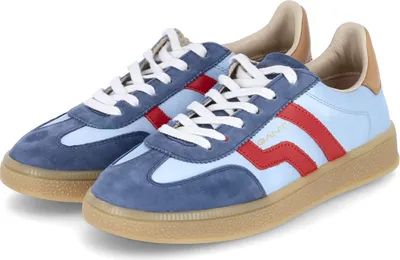 Produktbild von Gant Damen Low Sneaker CUZIMA Blau Leder-Textil-Mix Größe: 41