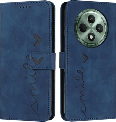 Produktbild von OPPO Reno12 F 5G Hülle - Coverup Smile Klapphülle - Blau