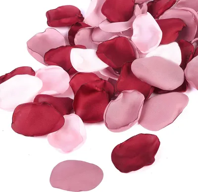 Rosenblätter rot-rosa Mix, 144 Stück, für Hochzeit & Valentinstag